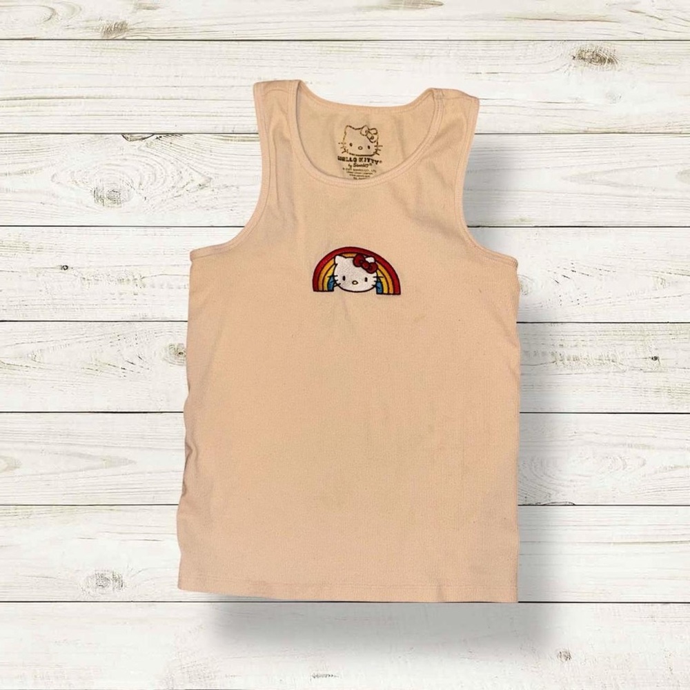 Hello Kitty ribbed tank top – Size M